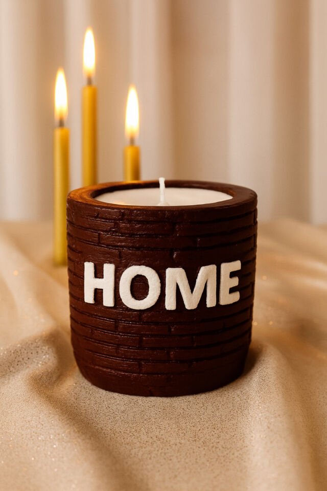Kokulu Dekoratif Mum Home