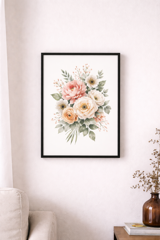 30X40 Çerçeve Siyah