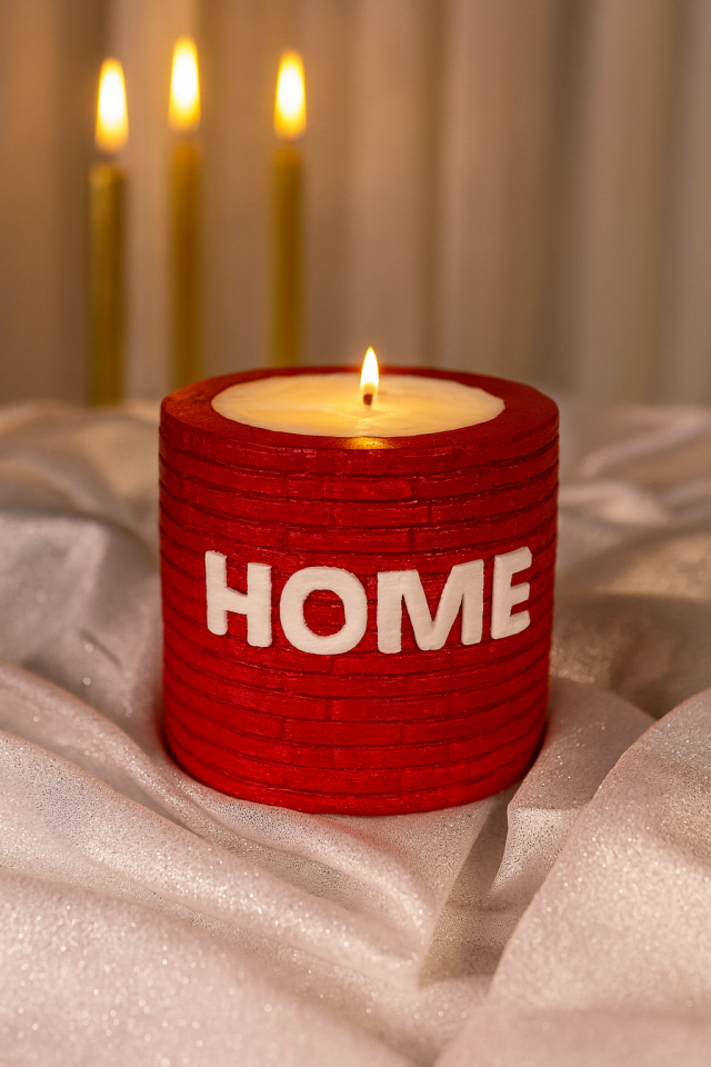 Kokulu Dekoratif Mum Home