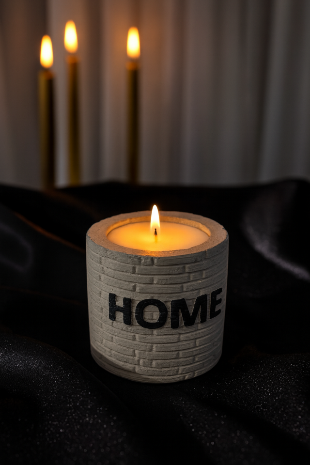 Kokulu Dekoratif Mum Home